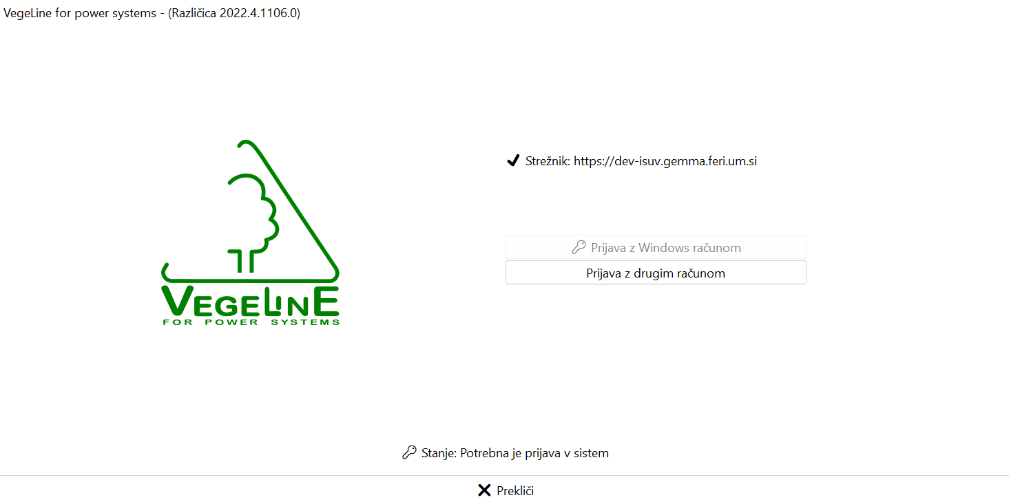 VegeLine login